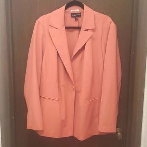 Dust pink Lane Bryant blazer 20P